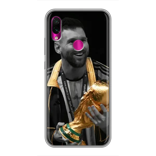 Чехол с рисунком «Месси ЧМ» для Xiaomi Redmi Note 7 Чехол с рисунком «Месси ЧМ» для Xiaomi Redmi Note 7