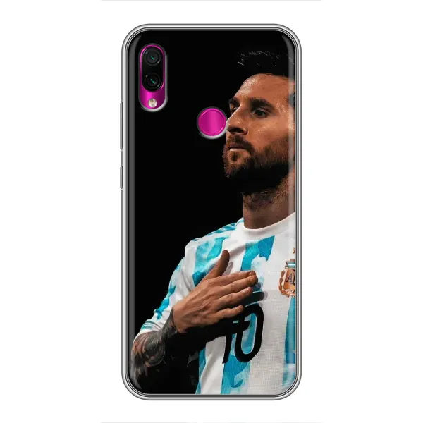 Чехол с рисунком «Месси Капитан» для Xiaomi Redmi Note 7 Чехол с рисунком «Месси Капитан» для Xiaomi Redmi Note 7