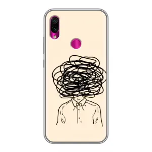Чехлы со смыслом для Xiaomi Redmi Note 7 (Мысли)