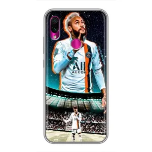 Силиконовый Чехол Xiaomi Redmi Note 7 (Неймар ПСЖ)