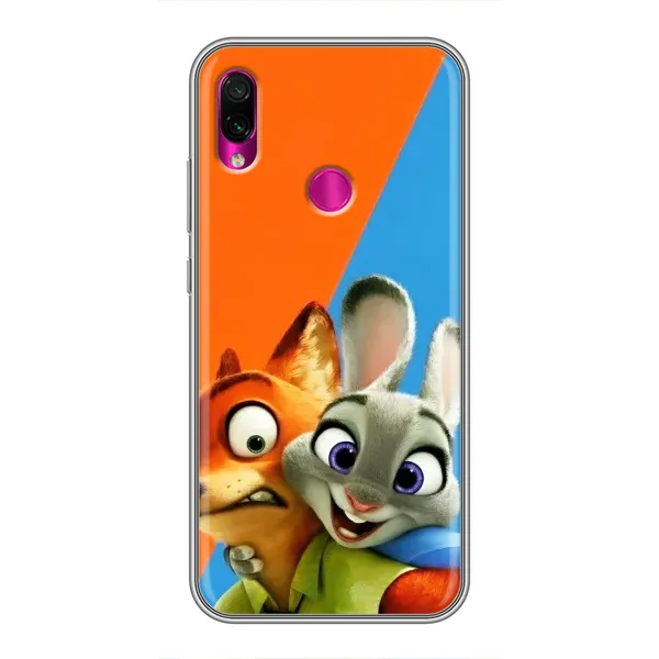 Чехол с рисунком «Ник и Хопс» для Xiaomi Redmi Note 7 Чехол с рисунком «Ник и Хопс» для Xiaomi Redmi Note 7