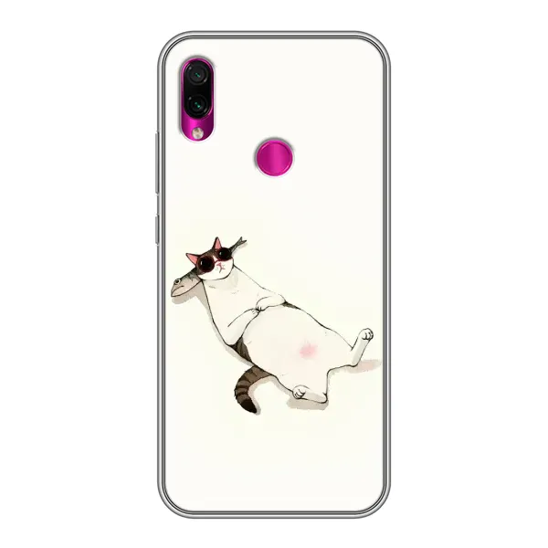 Чехол с рисунком «Отдых» для Xiaomi Redmi Note 7 Чехол с рисунком «Отдых» для Xiaomi Redmi Note 7