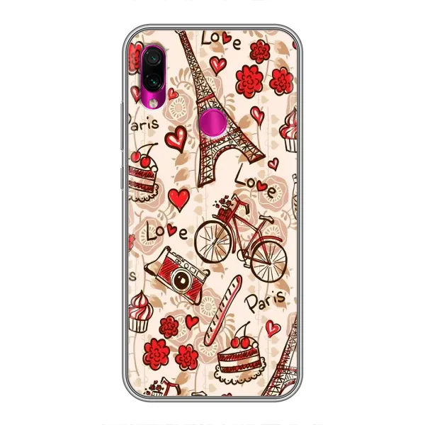 Чехол с рисунком «Париж мечта» для Xiaomi Redmi Note 7 Чехол с рисунком «Париж мечта» для Xiaomi Redmi Note 7