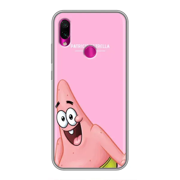Чехол с рисунком «Патрик» для Xiaomi Redmi Note 7 Чехол с рисунком «Патрик» для Xiaomi Redmi Note 7