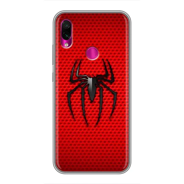 Чехол с рисунком «Паук марвел» для Xiaomi Redmi Note 7 Чехол с рисунком «Паук марвел» для Xiaomi Redmi Note 7