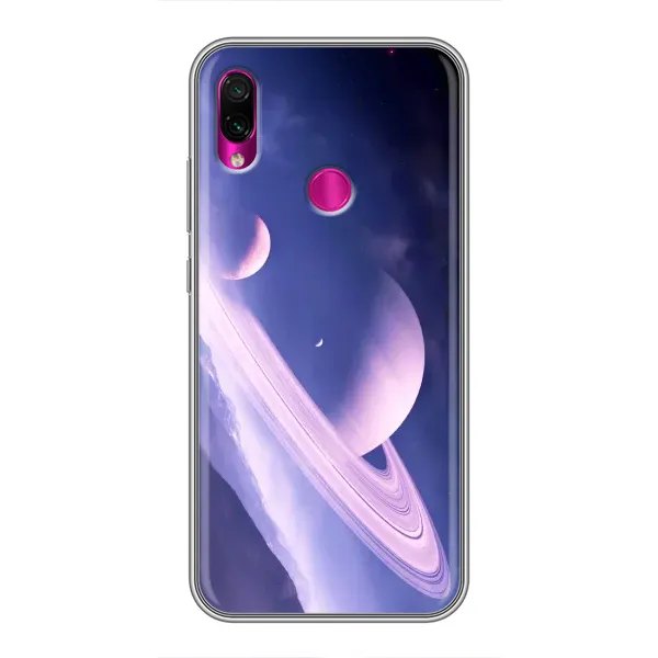Чехол с рисунком «Планета в космосе» для Xiaomi Redmi Note 7 Чехол с рисунком «Планета в космосе» для Xiaomi Redmi Note 7
