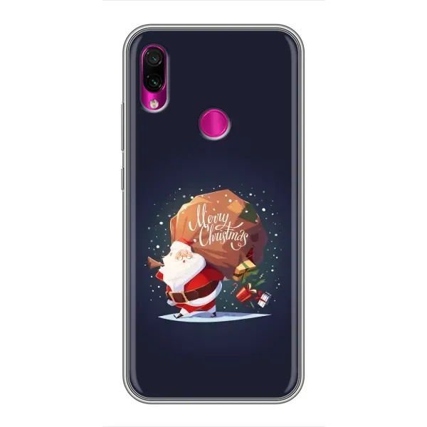 Чехол с рисунком «Подарки от Санты» для Xiaomi Redmi Note 7