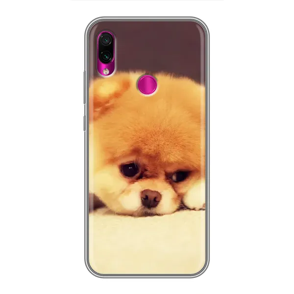 Чехол с рисунком «Померанский шпиц» для Xiaomi Redmi Note 7 Чехол с рисунком «Померанский шпиц» для Xiaomi Redmi Note 7