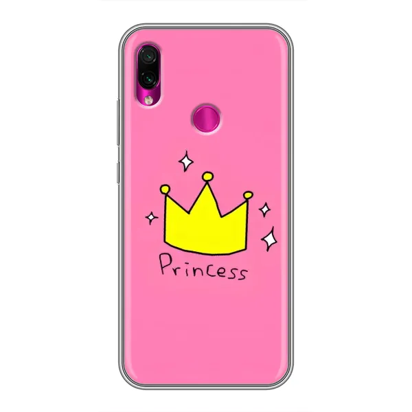 Чехол с рисунком «Princess» для Xiaomi Redmi Note 7