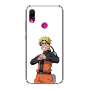 Чохли з принтом НАРУТО на Xiaomi Redmi Note 7 (Веселий Наруто)