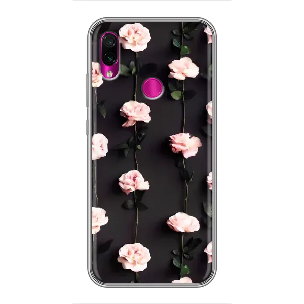 Чехол с рисунком «Розы» для Xiaomi Redmi Note 7 Чехол с рисунком «Розы» для Xiaomi Redmi Note 7
