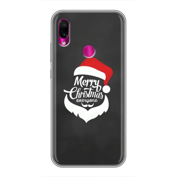 Чехол с рисунком «Санта Крисмас» для Xiaomi Redmi Note 7