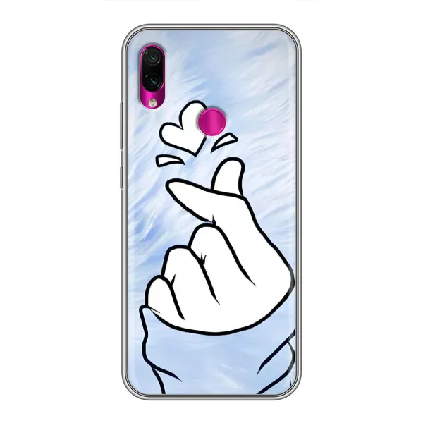 Чехол с рисунком «Сердечка знак» для Xiaomi Redmi Note 7 Чехол с рисунком «Сердечка знак» для Xiaomi Redmi Note 7