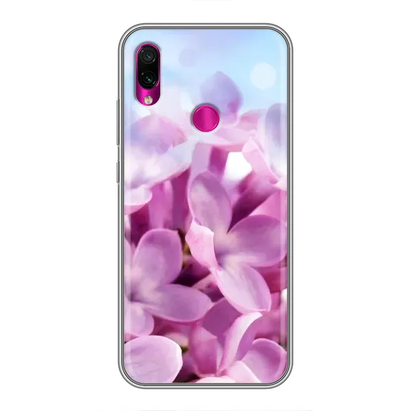 Чехол с рисунком «Сиреневые цветы» для Xiaomi Redmi Note 7 Чехол с рисунком «Сиреневые цветы» для Xiaomi Redmi Note 7