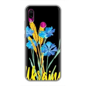 Чохол на Xiaomi Redmi Note 7 (Український дизайн) (Україна в квітах)