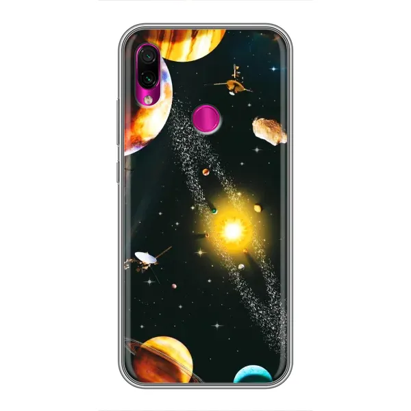 Чехол с рисунком «Вид с космоса» для Xiaomi Redmi Note 7 Чехол с рисунком «Вид с космоса» для Xiaomi Redmi Note 7