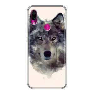 Чехол с Волком на Xiaomi Redmi Note 7 (Волк)