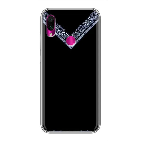 Чехол с рисунком «Воротник вышиванки» для Xiaomi Redmi Note 7 Чехол с рисунком «Воротник вышиванки» для Xiaomi Redmi Note 7