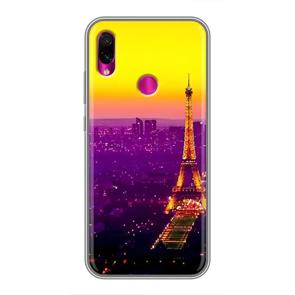 Чехол с рисунком «Яркая башня» для Xiaomi Redmi Note 7 Чехол с рисунком «Яркая башня» для Xiaomi Redmi Note 7