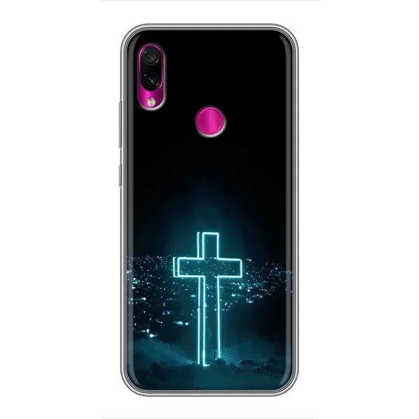 Чехол с рисунком «Яркий Крест» для Xiaomi Redmi Note 7 Чехол с рисунком «Яркий Крест» для Xiaomi Redmi Note 7
