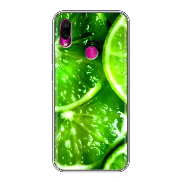 Чехол с рисунком «Яркий ЛАЙМ» для Xiaomi Redmi Note 7 Чехол с рисунком «Яркий ЛАЙМ» для Xiaomi Redmi Note 7