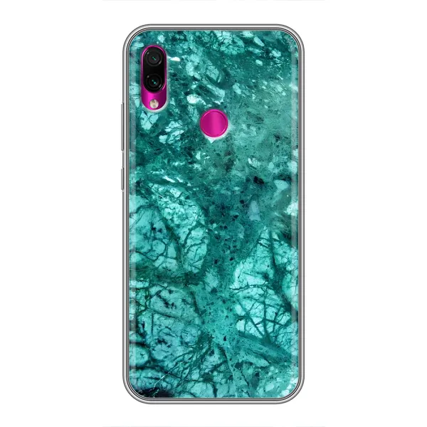 Чехол с рисунком «Зеленый мрамор» для Xiaomi Redmi Note 7 Чехол с рисунком «Зеленый мрамор» для Xiaomi Redmi Note 7