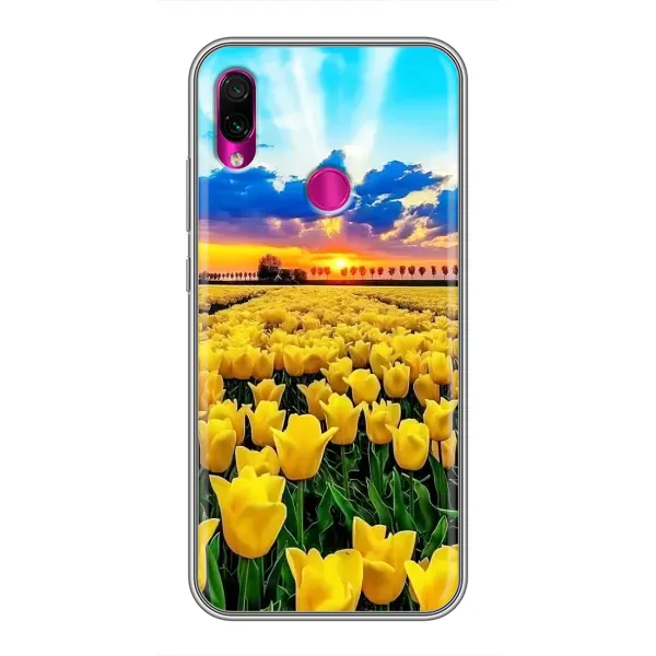 Чехол с рисунком «Желтые тюльпаны» для Xiaomi Redmi Note 7 Чехол с рисунком «Желтые тюльпаны» для Xiaomi Redmi Note 7