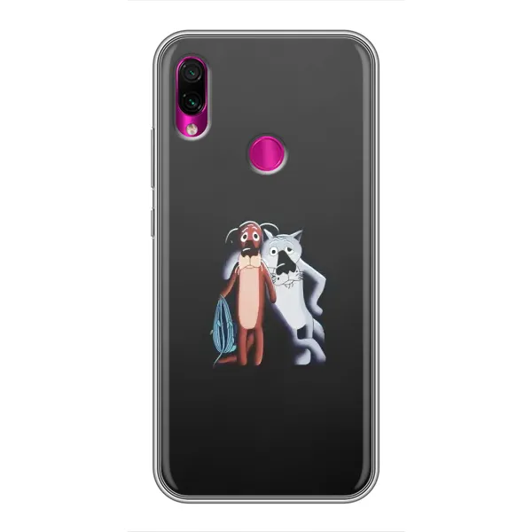 Чехол с рисунком «Шо, опять» для Xiaomi Redmi Note 7