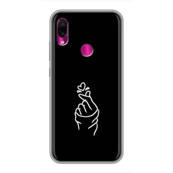 Чехол с рисунком «Знак Сердечка» для Xiaomi Redmi Note 7 Чехол с рисунком «Знак Сердечка» для Xiaomi Redmi Note 7