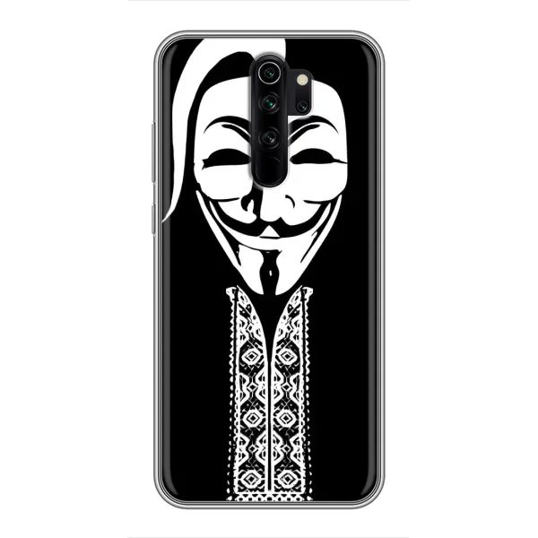 Чохол з малюнком «Анонімус» для Xiaomi Redmi Note 8 Pro Чохол з малюнком «Анонімус» для Xiaomi Redmi Note 8 Pro