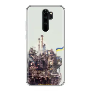 Чехлы на военную тематику для Xiaomi Redmi Note 8 Pro (Азовсталь)