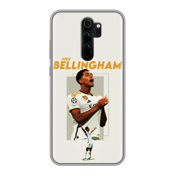 Чехол с рисунком «Беллингем Реал» для Xiaomi Redmi Note 8 Pro Чехол с рисунком «Беллингем Реал» для Xiaomi Redmi Note 8 Pro