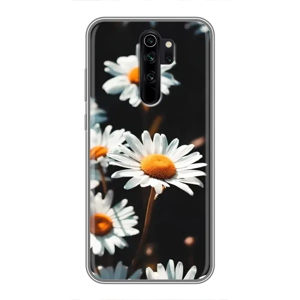 Чехол с рисунком «Белые ромашки» для Xiaomi Redmi Note 8 Pro Чехол с рисунком «Белые ромашки» для Xiaomi Redmi Note 8 Pro