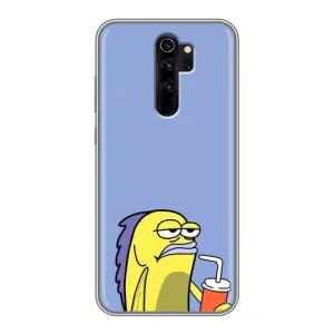 Бампер з принтом Меми для Xiaomi Redmi Note 8 Pro (Байдужість)