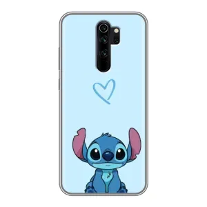 Чохол з малюнком «Блакитний Стіч» для Xiaomi Redmi Note 8 Pro