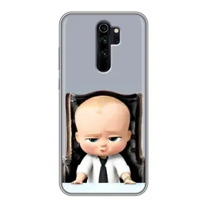 Мультяшний принт на Чохол для Редмі Нот 8 Про (BOSS)