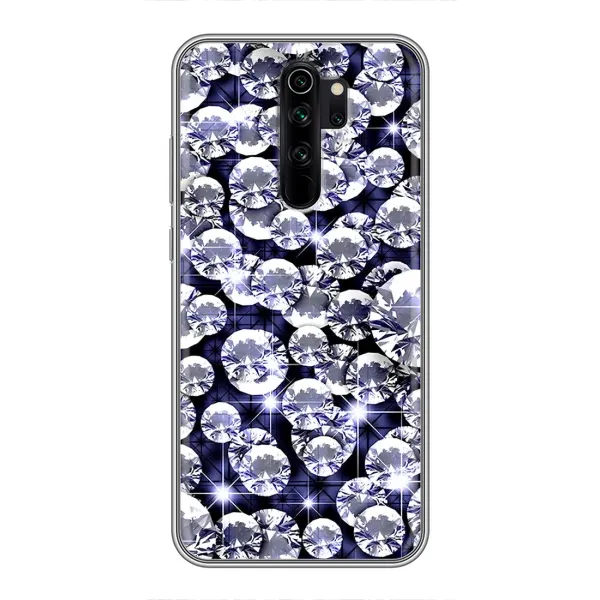 Чехол с рисунком «Бриллианты» для Xiaomi Redmi Note 8 Pro Чехол с рисунком «Бриллианты» для Xiaomi Redmi Note 8 Pro
