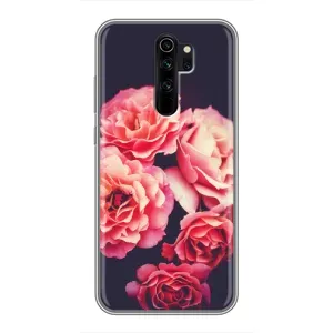 Чехлы с тематикой "ЦВЕТЫ" на Xiaomi Redmi Note 8 Pro (Бутоны)
