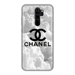 Чехол с Брендами одежды на Редми нот 8 про (CHANEL)