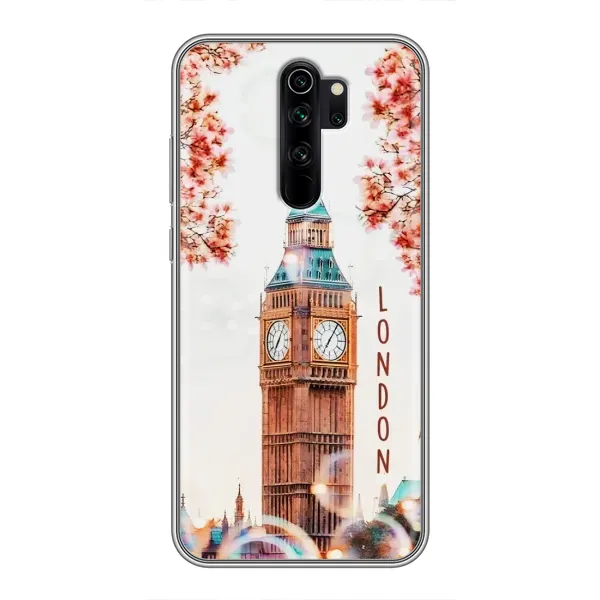Чехол с рисунком «Часы Лондон» для Xiaomi Redmi Note 8 Pro Чехол с рисунком «Часы Лондон» для Xiaomi Redmi Note 8 Pro