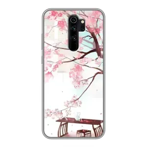 Чехол с принтом САКУРЫ на Xiaomi Redmi Note 8 Pro (Чайная церемония)