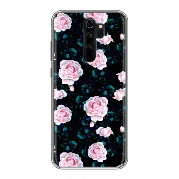 Чехол с рисунком «Чайные розы» для Xiaomi Redmi Note 8 Pro Чехол с рисунком «Чайные розы» для Xiaomi Redmi Note 8 Pro