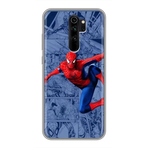 Чехол с рисунком «Человек Паук» для Xiaomi Redmi Note 8 Pro