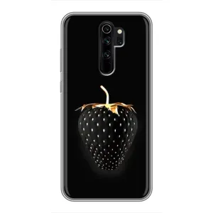 Чохол з зображенням смачної їжі для Xiaomi Redmi Note 8 Pro (Чорна полуниця)