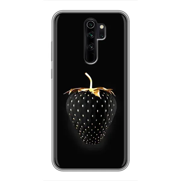 Чехол с рисунком «Чёрная клубника» для Xiaomi Redmi Note 8 Pro Чехол с рисунком «Чёрная клубника» для Xiaomi Redmi Note 8 Pro