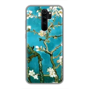 Чехол с принтом САКУРЫ на Xiaomi Redmi Note 8 Pro (Цветение Сакуры)