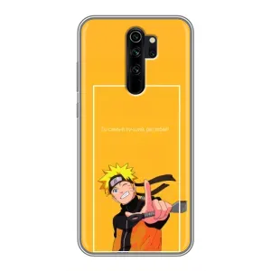 Чохли з принтом НАРУТО на Xiaomi Redmi Note 8 Pro (Даттебайо)