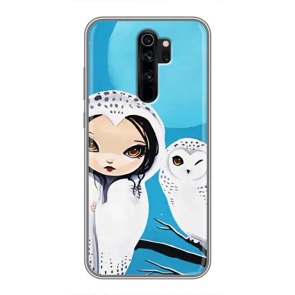 Чехол с рисунком «Девочка Сова» для Xiaomi Redmi Note 8 Pro Чехол с рисунком «Девочка Сова» для Xiaomi Redmi Note 8 Pro