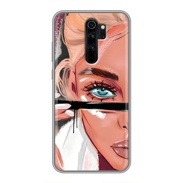 Чехол с рисунком «Девушка и ресницы» для Xiaomi Redmi Note 8 Pro Чехол с рисунком «Девушка и ресницы» для Xiaomi Redmi Note 8 Pro