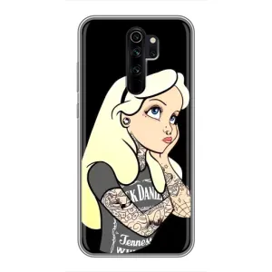 Чехол Стильные девушки на Xiaomi Redmi Note 8 Pro (Девушка обиделась)